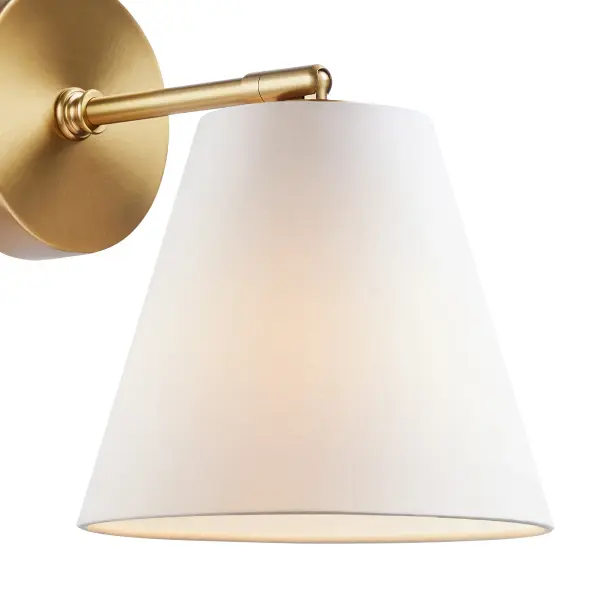 1-Light Wall Sconce in Natural Brass (Set of 2) - Image 6