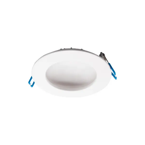 Spec Sheet Spec Sheet DS-LED-4-S12W Product Features Indirect Light for reduced glare 1 5/8″ Thick – Fits in tight ceiling spaces 5 Light Colors User Selectable: 2700K | 3000K | 3500K | 4000K | 5000K Dim to Warm 3000K to 2200K option CRI 90+ for True Color Rendering Type IC Rated – No Housing Required Driver Inside Connection Box – No Junction Box Needed Triac Dimmable with most CL dimmers 120V input White & Black trims in stock Warranty: 3 Year