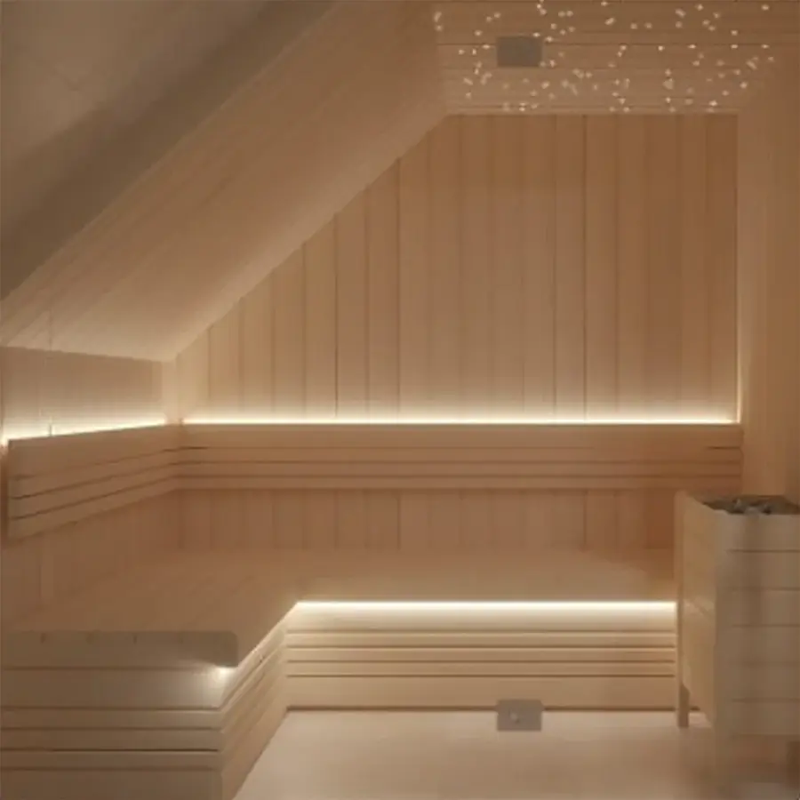 Sauna COB LED Strip 24V 3W/ft 12 mm CRI90+ IP67 - Image 3
