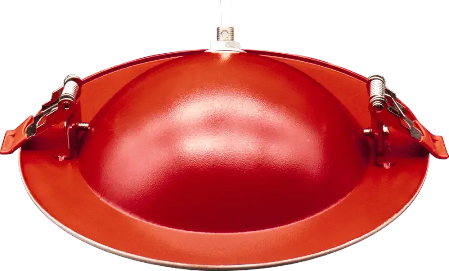 6″ Round Fire Rated Floating Gimbal Recessed LED - Image 2