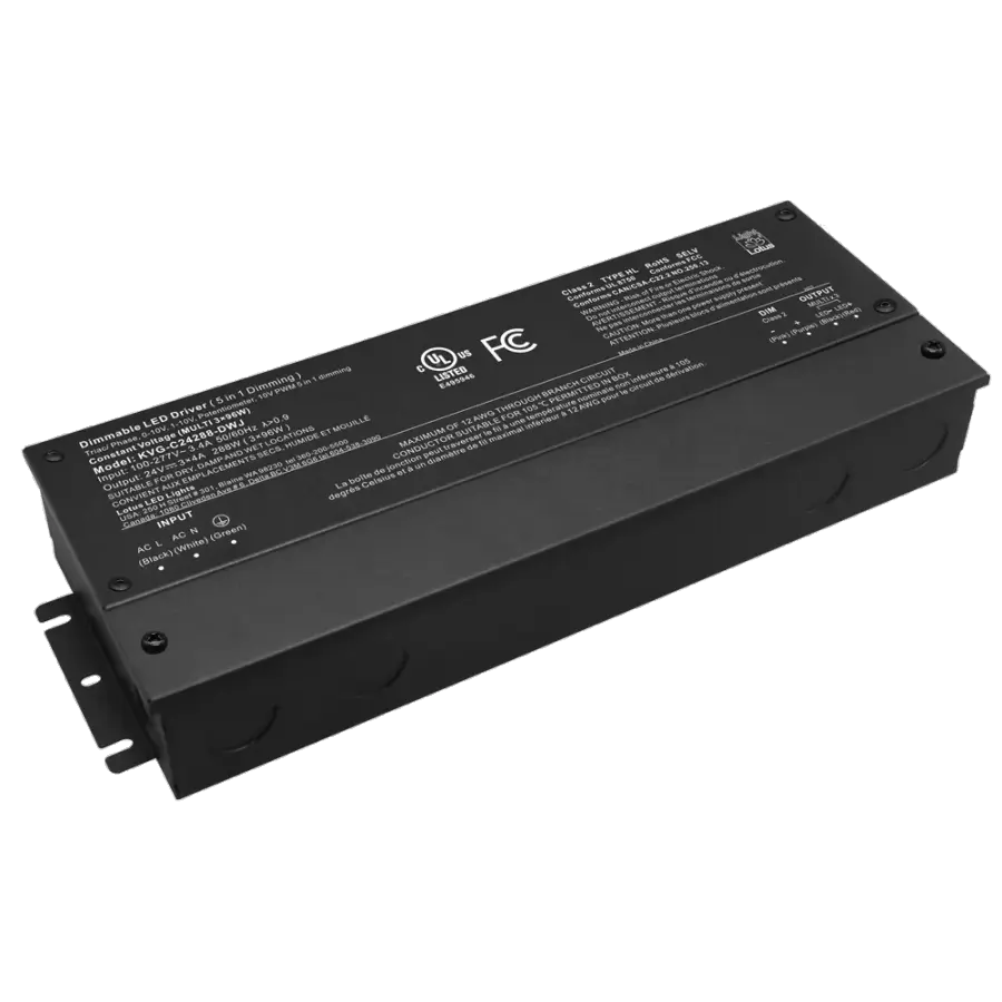 24V Constant Voltage Driver 288W 5-in-1 Dimmable