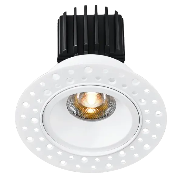 Tangra 3″ Fixed Round Recessed Invisible Trim - Image 1