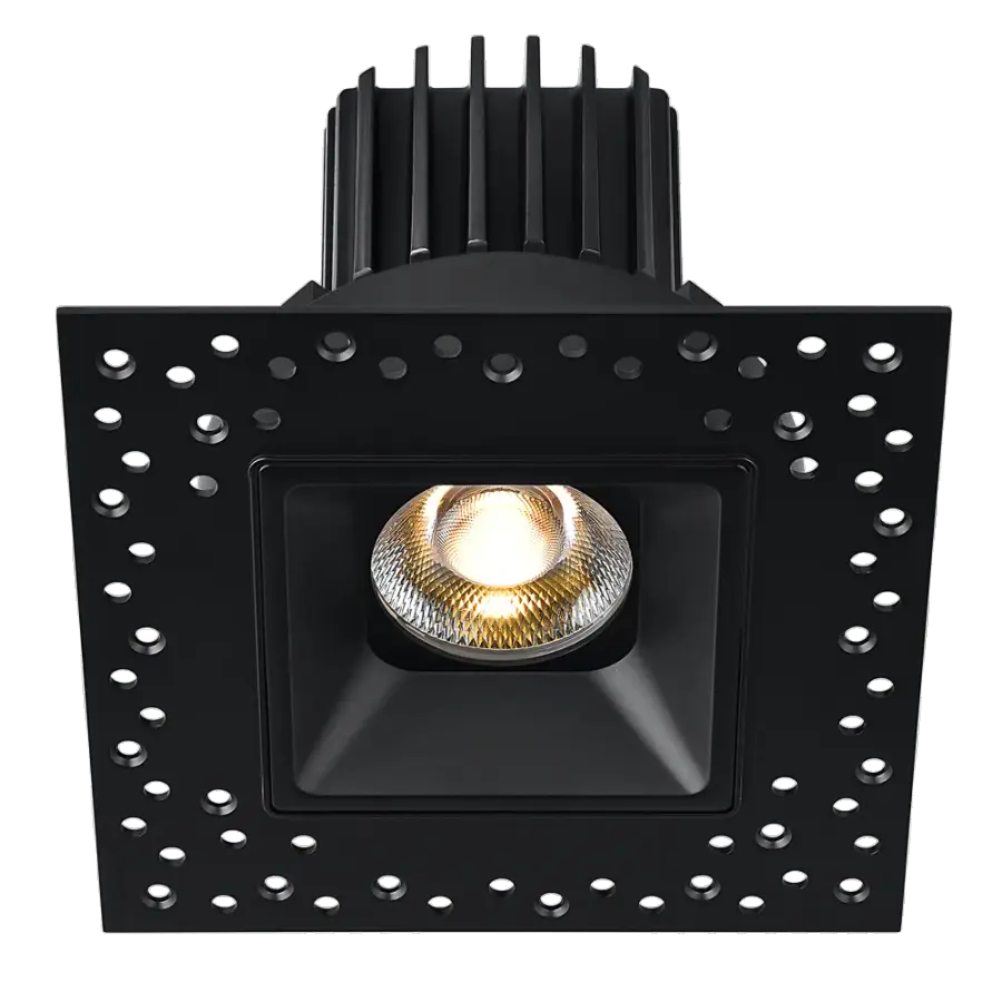 Tangra 3″ Fixed Square Recessed Invisible Trim - Image 2
