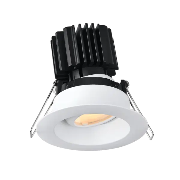 Spec Sheet L3G-RRW Code Builder Product Features Task Lighting, Sloped Ceiling up to 20°, Wall Washing Made in Canada and features a solid cast aluminum body, refined finishes, advanced optics, and ultra-high CRI LEDs Modular design allows for unmatched customization options, ensuring ultimate performance for any application 6 LED options with CRI up to 98 20°, 24°, 36°, 50° & 60° beams with 20° tilt and 360° rotation 11W / 15W user selectable with Lotus Tangra drivers 120V AC Triac Dimmable or 120V-347V AC 0-10V Dimmable c ETL us, Type IC, Air Tight, Open Plenum, Wet Location Lifetime warranty