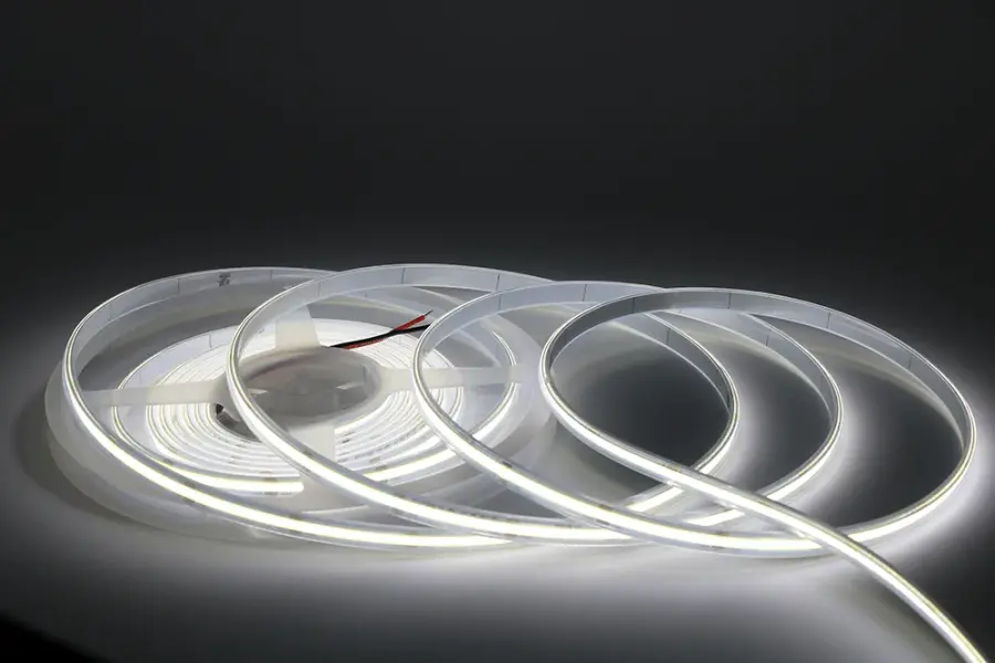 COB LED Tape 24V 3W/ft 16ft 10mm IP65 - Image 1