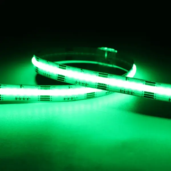 RGBW (3000K) COB LED Strip PWM 24V 16ft IP20 - Image 3