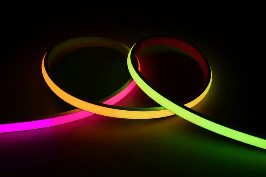 RGBW (3000K) COB LED Strip SPI 24V 16ft IP65 - Image 1
