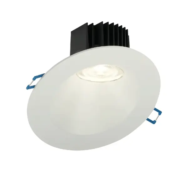 Spec Sheet Spec Sheet LD3R-4RSL Product Features 30° Round Sloped Regressed LED Options of 4 beam angles: standard 38° and custom 15°, 24° & 60° 4″ Deep – Install Where Ceiling Space Is Limited 5 CCT User Selectable 2700-5000K or Dim to Warm 3000-1800K options CRI 90+ for True Color Rendering Type IC Rated – No Housing Required Air-Tight & Wet Location rated Default Driver Triac Dimmable 120V input Optional Driver 0-10V Dimmable 120-347V input Warranty: 10 Year Residential / 5 Year Commercial cULus Certified