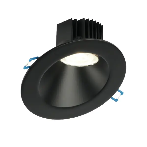 Spec Sheet Spec Sheet LD3R-4RSL Product Features 30° Round Sloped Regressed LED Options of 4 beam angles: standard 38° and custom 15°, 24° & 60° 4″ Deep – Install Where Ceiling Space Is Limited 5 CCT User Selectable 2700-5000K or Dim to Warm 3000-1800K options CRI 90+ for True Color Rendering Type IC Rated – No Housing Required Air-Tight & Wet Location rated Default Driver Triac Dimmable 120V input Optional Driver 0-10V Dimmable 120-347V input Warranty: 10 Year Residential / 5 Year Commercial cULus Certified - alternate view