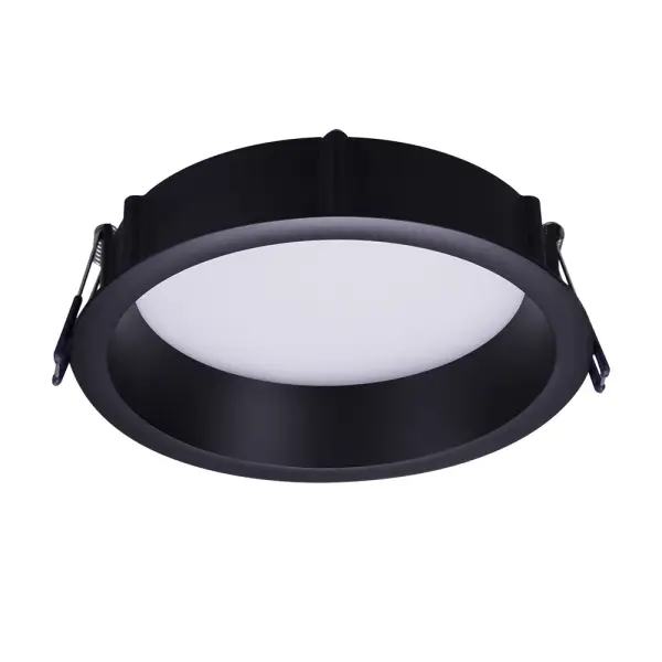 Spec Sheet Spec Sheet LE6RR Product Features Power 14.5 W 5CCT User Selectable 2700K | 3000K | 3500K | 4000K | 5000K 1 1/8″ Regressed for Reduced Glare Superb Light Quality with CRI 90+ Type IC Rated – Approved for Direct Contact with Insulation Air-Tight, Wet Location, Insulated and Non Insulated Ceilings Default driver: Triac Dimmable with Forward Phase LED Dimmers 120V input Optional driver: 0-10V Dimmable 120V-347V input White & Black trims in stock Warranty 5 Year cULus Listed - alternate view