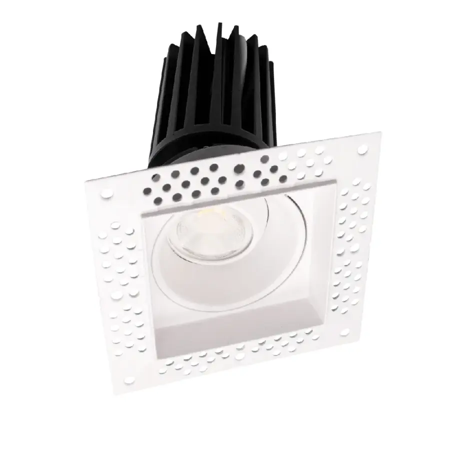 2″ Square Trimless Gimbal LED 11W - Image 1