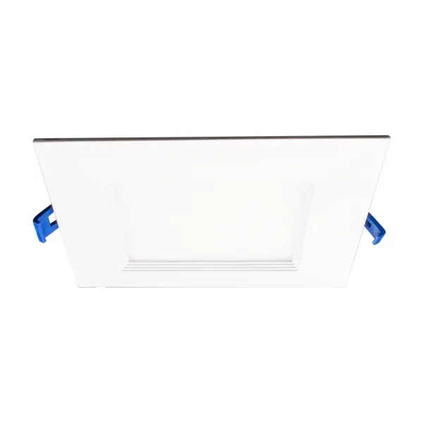 Spec Sheet Spec Sheet LED-6-S12W-5CCT-SQ-BF Product Features 1/2″ Deep – Fits Directly Under Joists 1/4″ Regressed with Baffle Reflector for Reduced Glare 5 Light Colors User Selectable: 2700K | 3000K | 3500K | 4000K | 5000K Type IC Rated – No Housing Required Driver Inside Connection Box – No Junction Box Needed 120V Triac Dimmable or 120-347V 0-10V Dimmable Drivers Warranty: 3 Year
