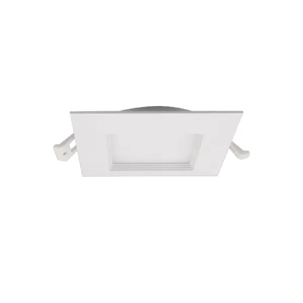 Spec Sheet Spec Sheet LED-S9W-5CCT-SQ-BF Product Features 1/2″ Deep – Fits Directly Under Joists 1/4″ Regressed with Baffle Reflector for Reduced Glare 5 Light Colors User Selectable: 2700K | 3000K | 3500K | 4000K | 5000K White & Black trims in stock Type IC Rated – No Housing Required Driver Inside Connection Box – No Junction Box Needed Triac Dimmable with most CL dimmers 120V input Warranty: 3 Year
