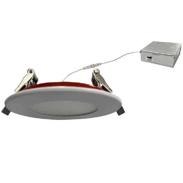 4″ Round Fire Rated Flat Edgelit LED 9W 5CCT - Image 3