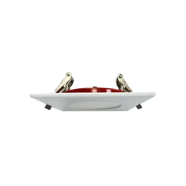 Spec Sheet Spec Sheet LFR-4S-FE-9W-5CCT Product Features 2 Hour Fire Rated without additional housing or hardware All Steel Heat Resistant Casing provides up to 2 Hour Fire Protection Intumescent Gasket for additional sealing in case of fire Heavy Duty Steel Spring Clips for secure installation 1 1/2″ Spring Height for installations on 2 x 5/8″ drywall 5/8″ Thin – Install in Limited Ceiling Spaces Plenum Rated Cable for Commercial Installations Type IC, Air-Tight & Wet Location Rated Driver Inside Connection Box – No Junction Box Needed 5 CCT User Selectable Light Colors CRI 90+ for True Color Rendering c ETL us certified 3 Year Warranty
