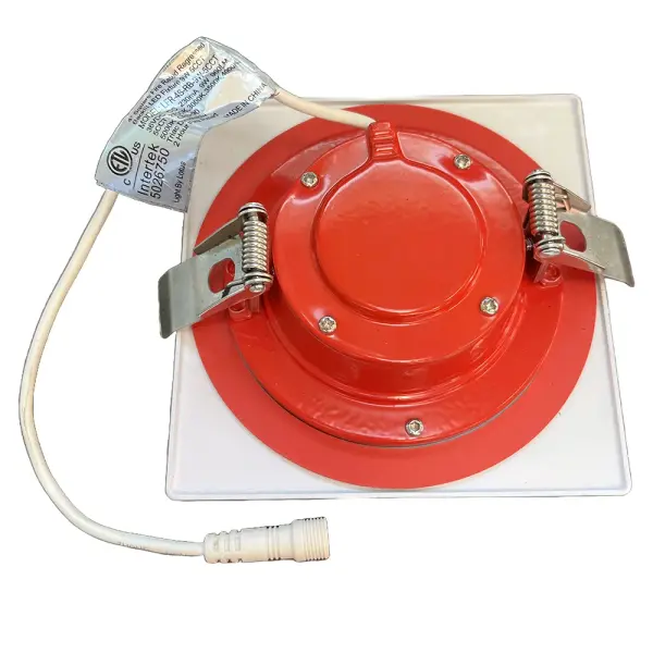 4″ Square Fire Rated Regressed Backlit LED 9W 5CCT - Image 3