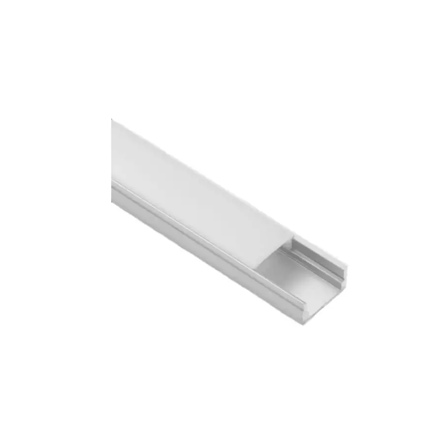 Surface Mount Aluminum Profile 17 x 8 mm - Image 1