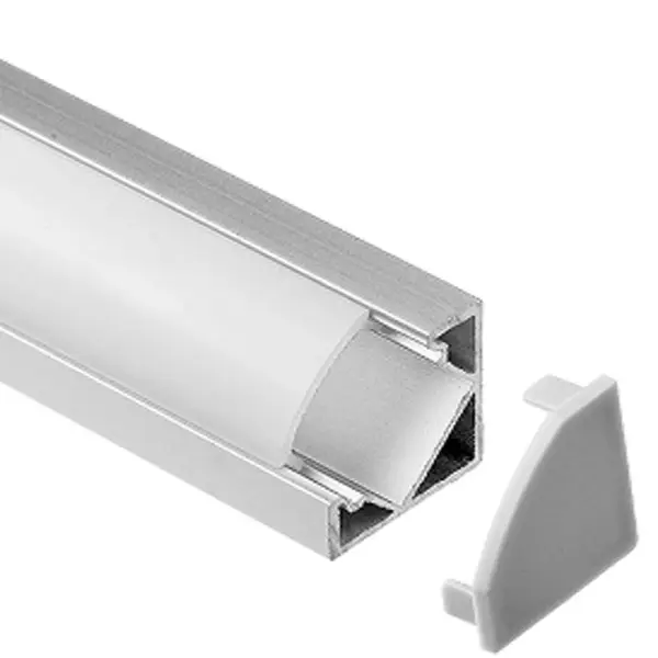 Surface Mount 45 Degree Aluminum Profile 18 x 18 mm