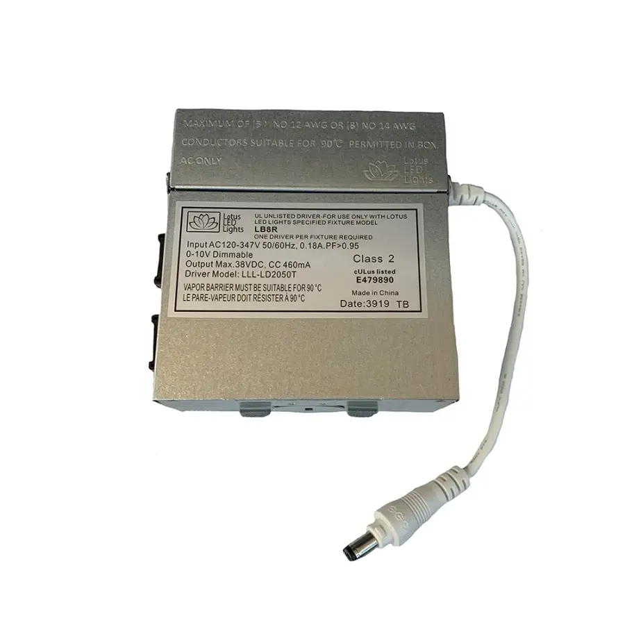 120-347V input 0-10V dimmable driver 15W
