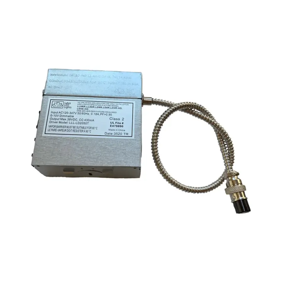 120-347V input 0-10V dimmable driver 15W