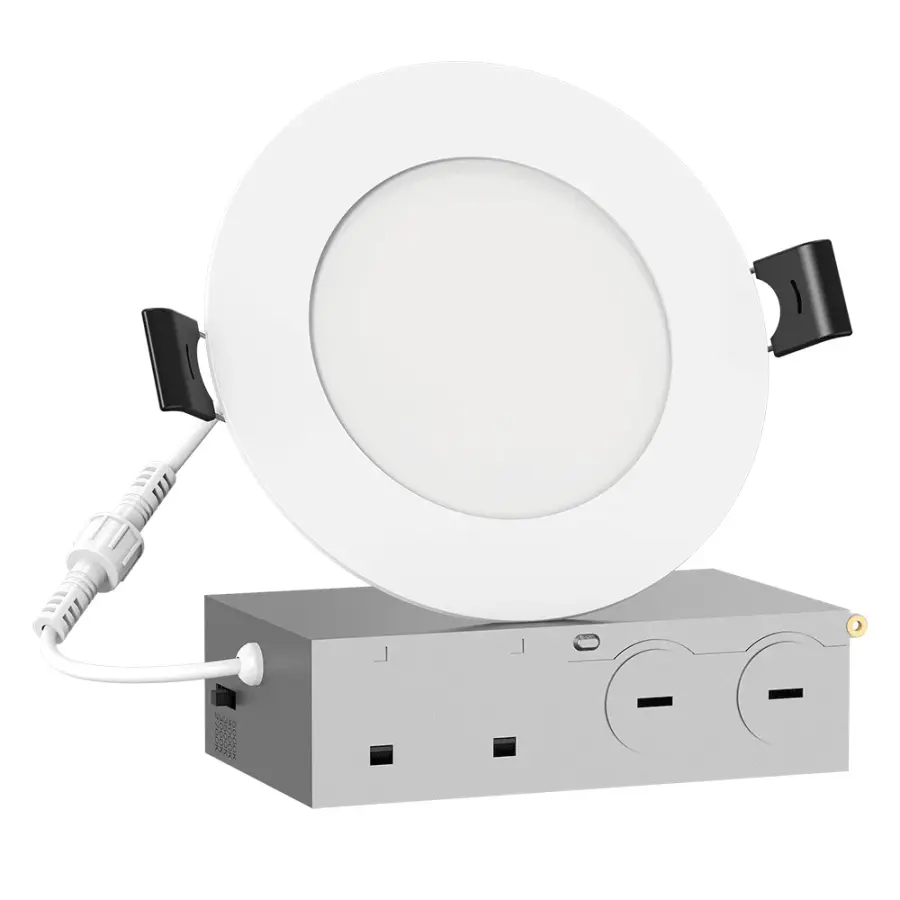 Lotolite 4″ Slim Round Panel LED 1000 lm 9W - Image 3