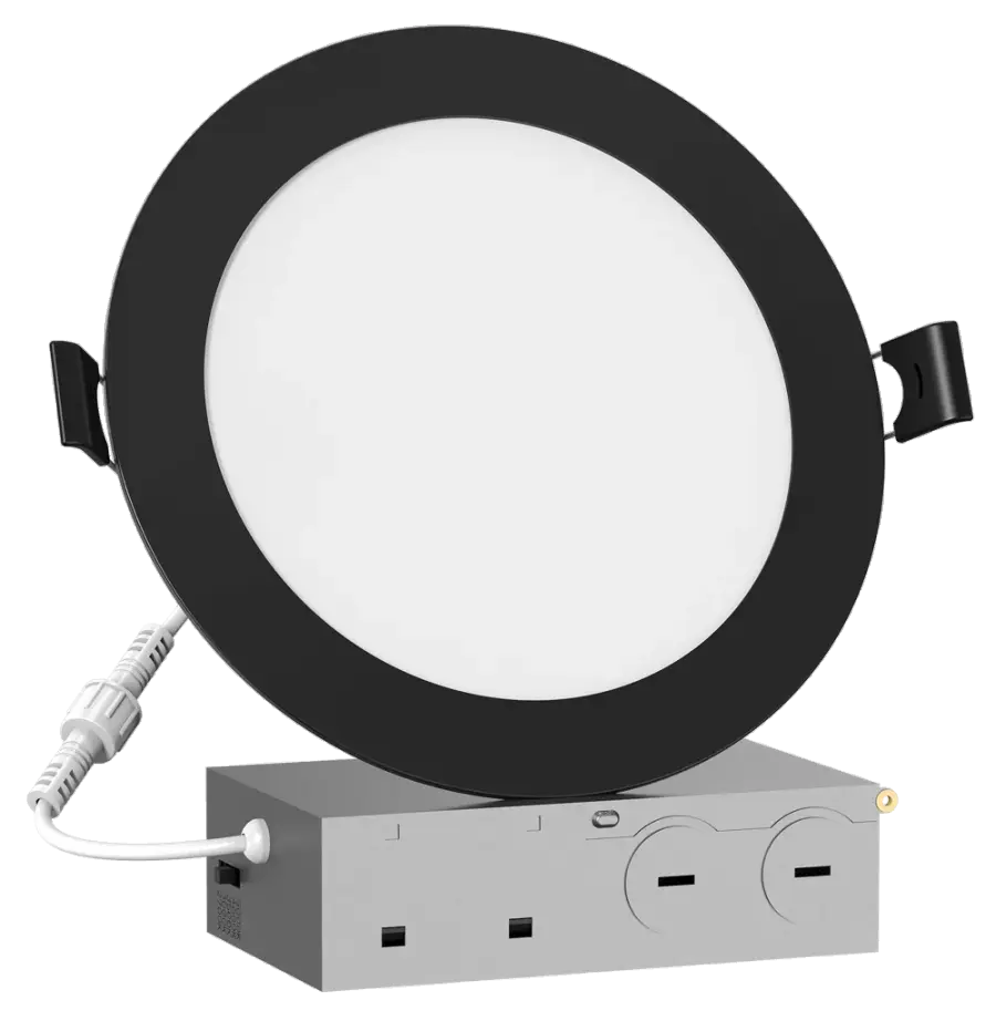 Lotolite 6″ Slim Round Panel LED 1400 lm 12W - Image 4