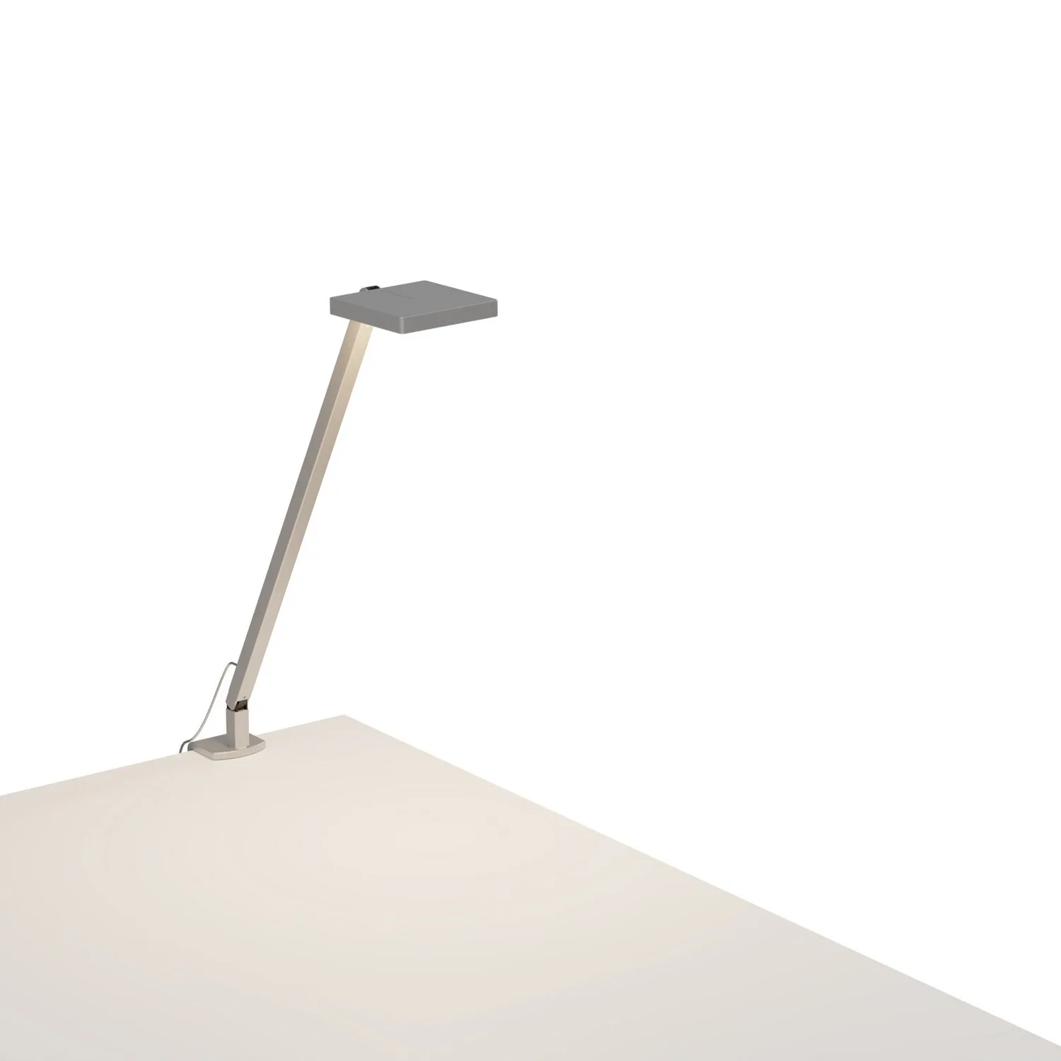 Focaccia LED Desk Lamp in Silver