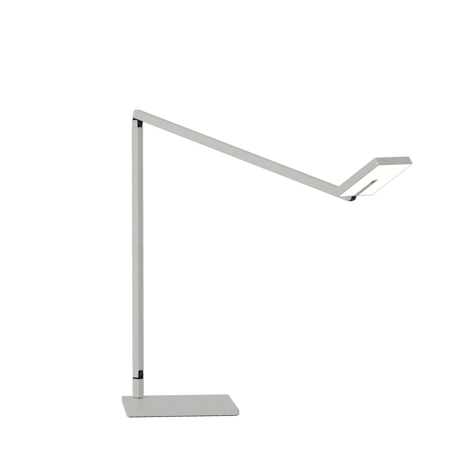 Focaccia LED Desk Lamp in Silver