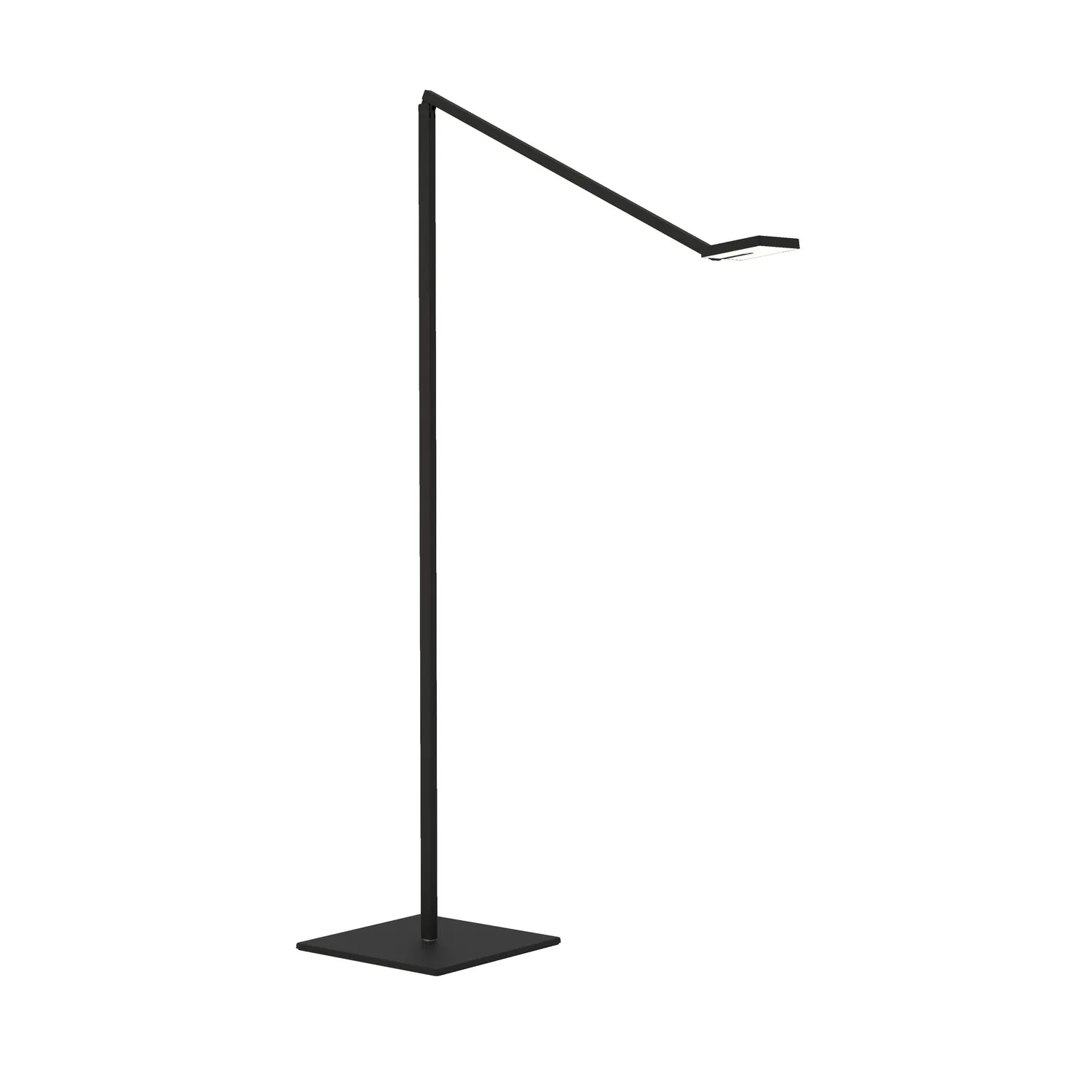 Focaccia LED Floor Lamp in Matte Black