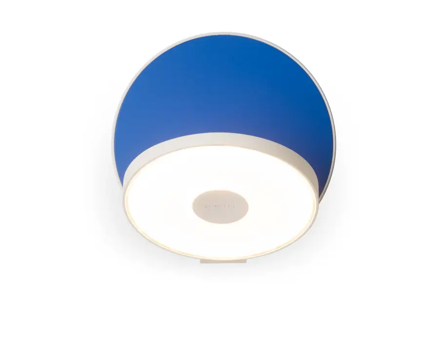 Gravy LED Wall Sconce in Matte White and Matte Blue