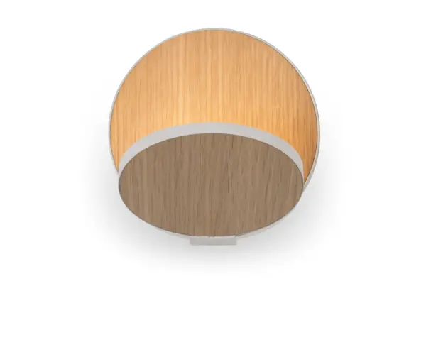 The Gravy LED Wall Sconce combines Scandinavian simplicity with practical functionality. Its fully articulating arm and swiveling LED head make it ideal for task or ambient lighting, while touch dimming adds convenience. The matte white and white oak finish brings warmth to modern spaces.