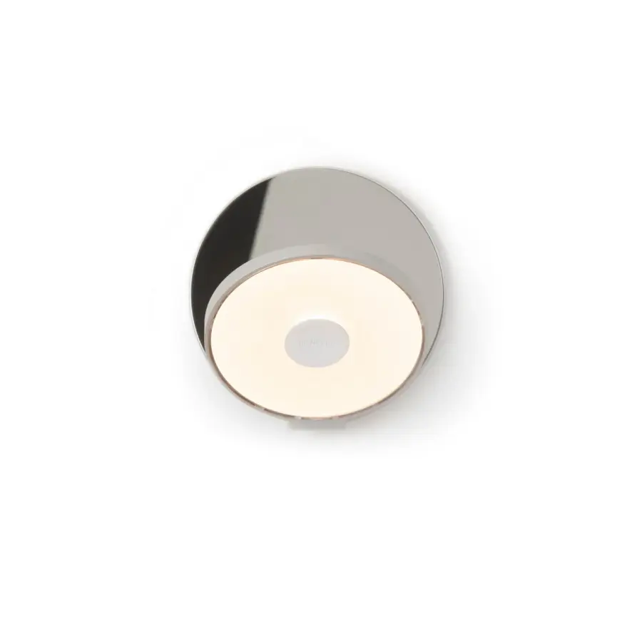 Gravy LED Wall Sconce in Silver Chrome