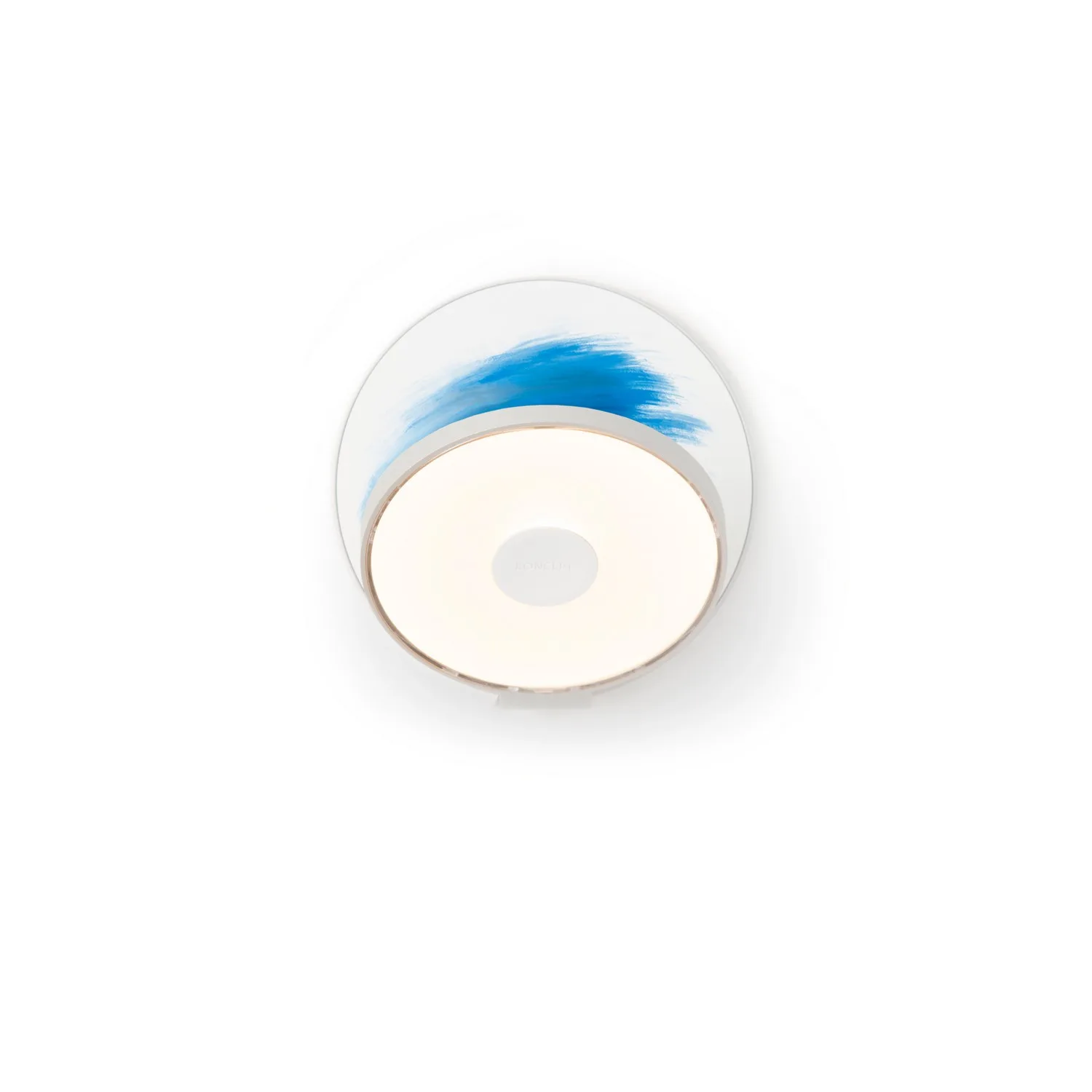 Gravy LED Wall Sconce in Silver, Paintable