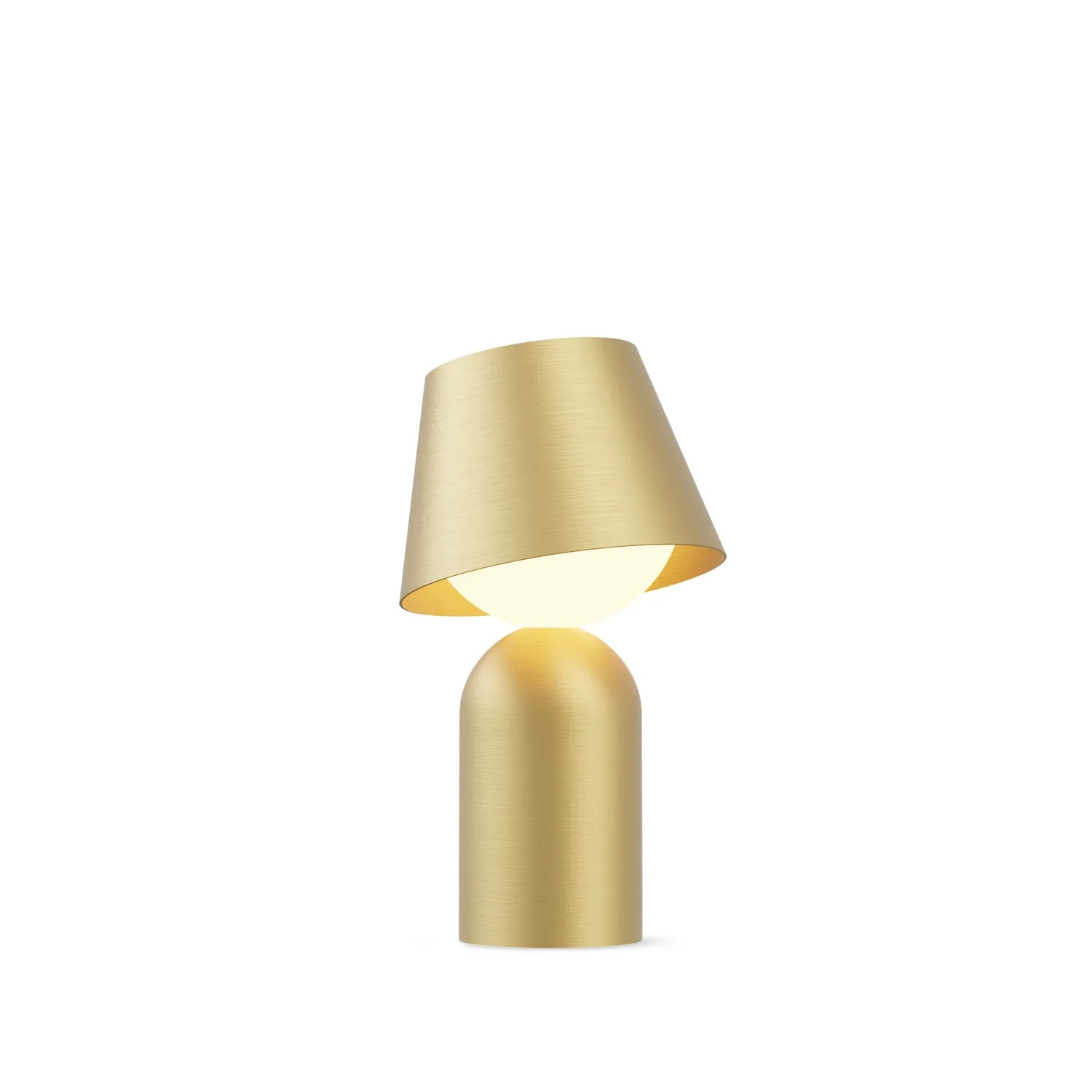 Guy LED Lantern in Brass