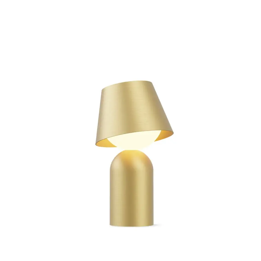 Guy LED Lantern in Brass