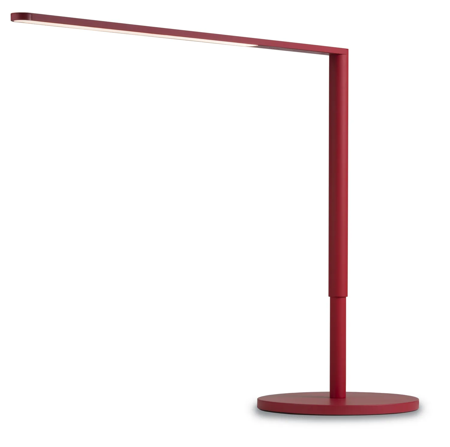 Lady7 LED Desk Lamp in Matte Red