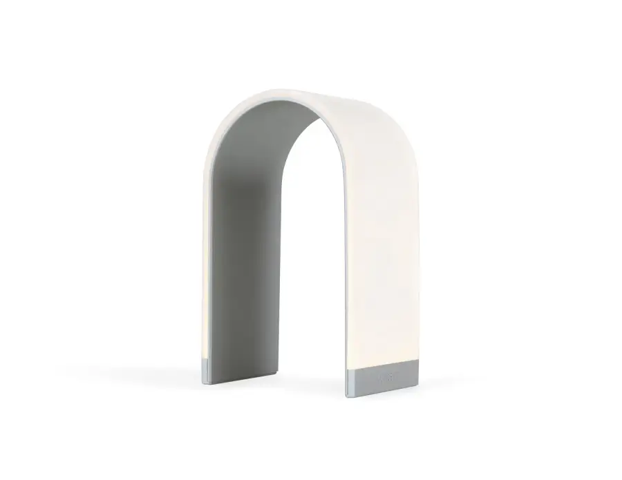 Mr. n LED Desk Lamp in Silver