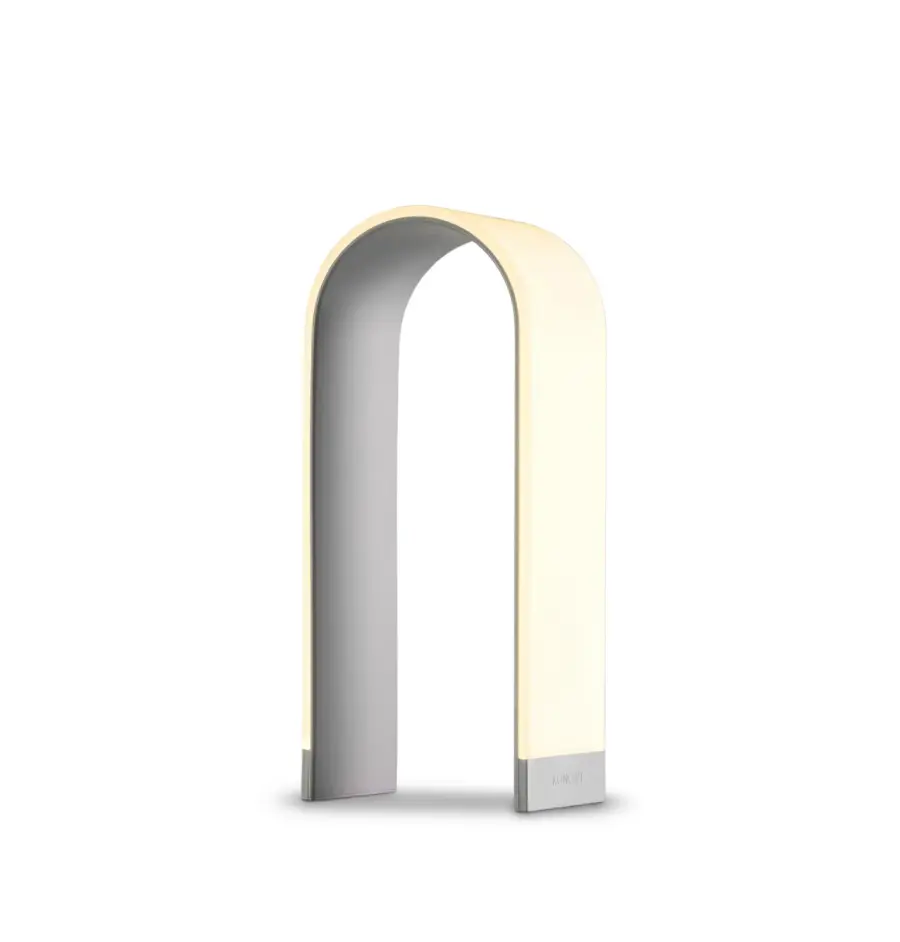 Mr. n LED Desk Lamp in Silver