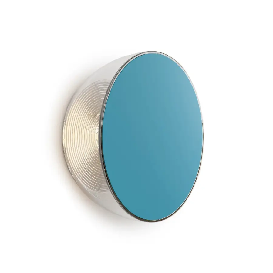 Ramen LED Wall Sconce in Matte Blue