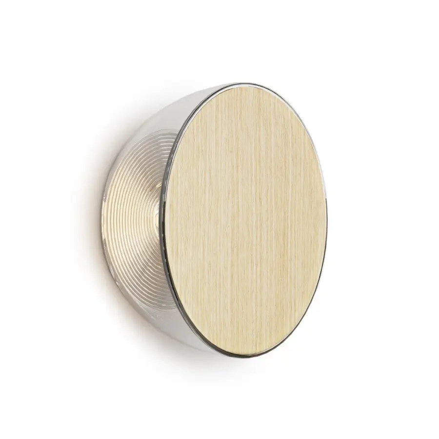 Ramen LED Wall Sconce in White Oak