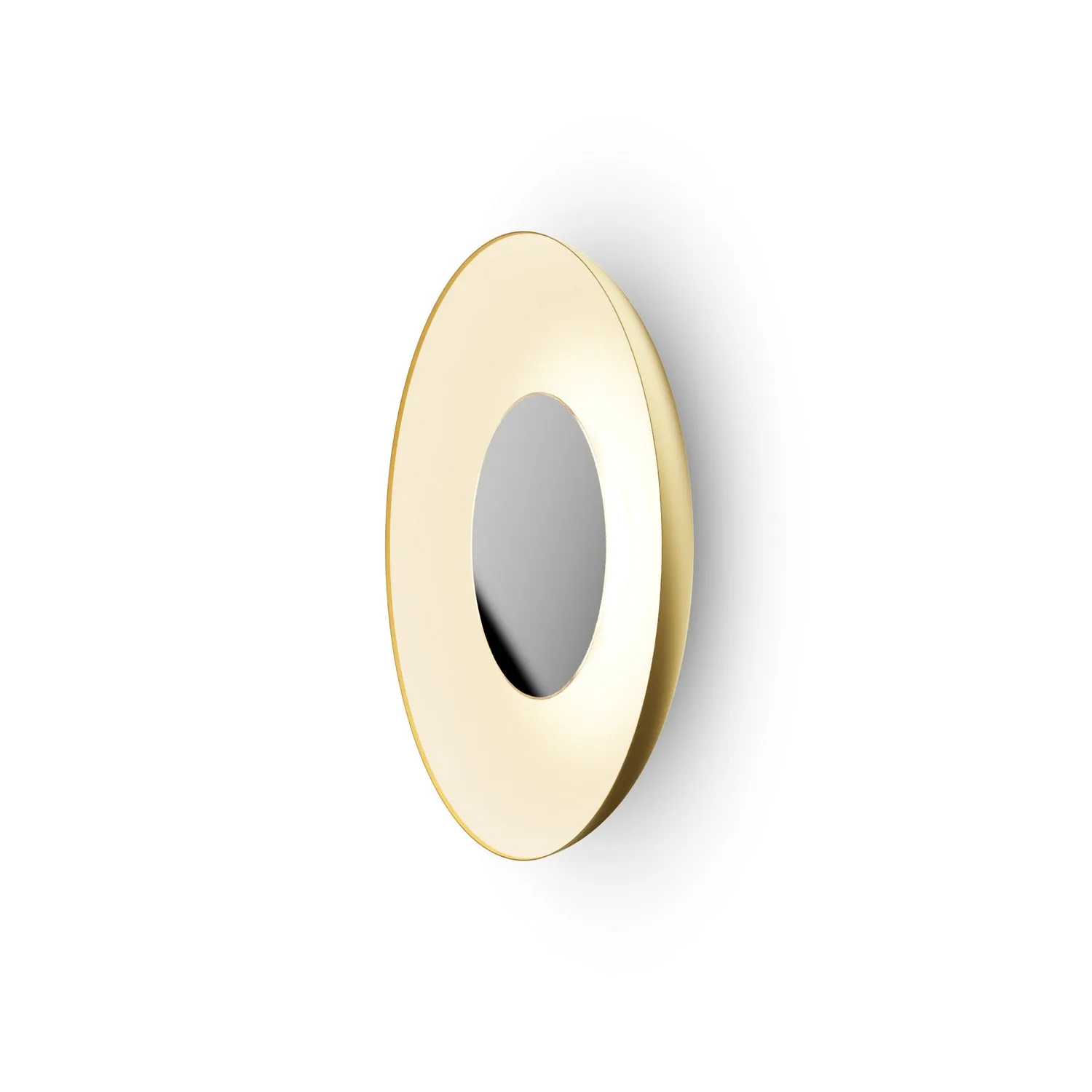 Ramen 24" LED Wall Sconce in Gold with Matte White