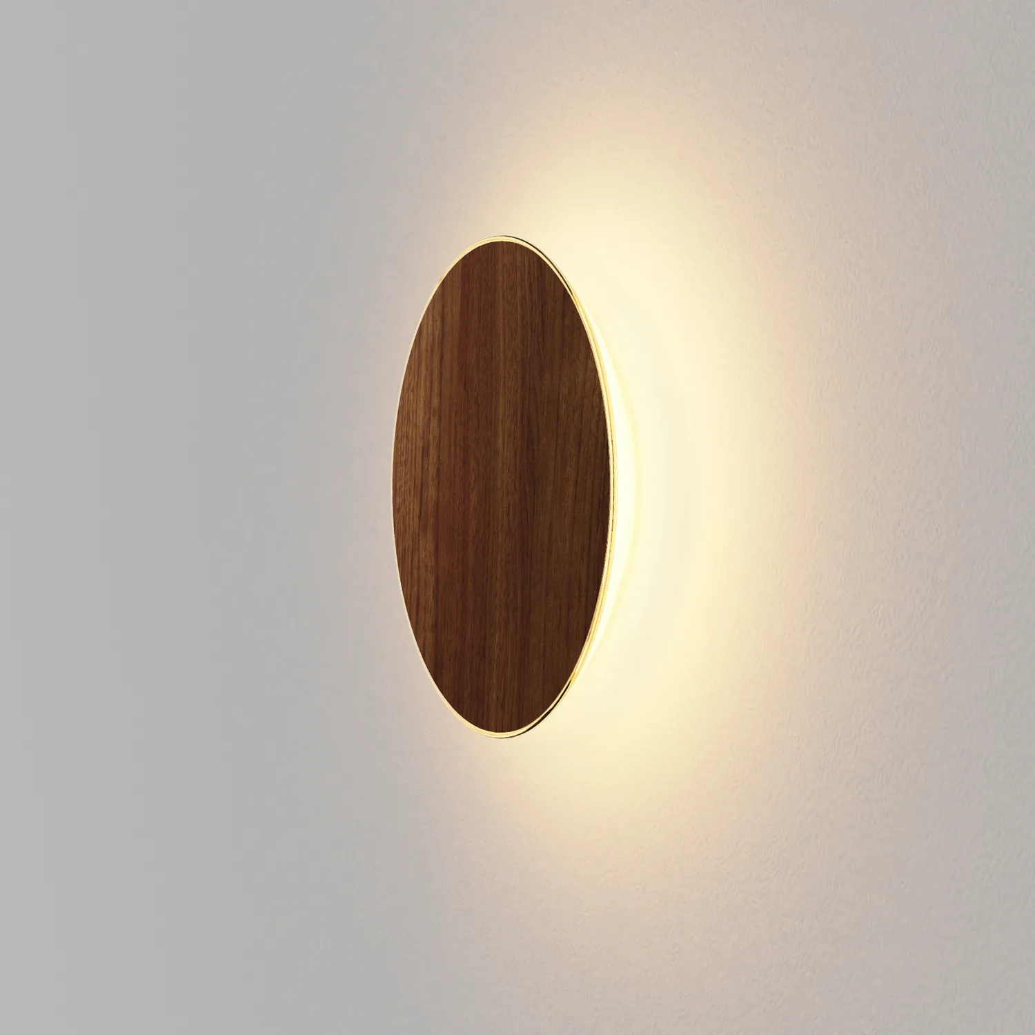 Ramen 12" LED Wall Sconce in Oiled Walnut