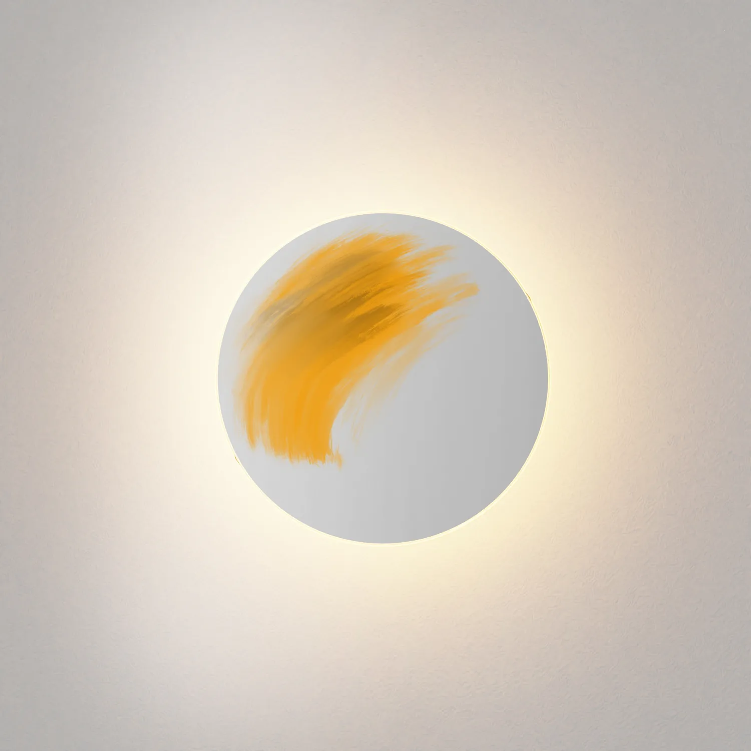 Ramen 12" LED Wall Sconce in Paintable White