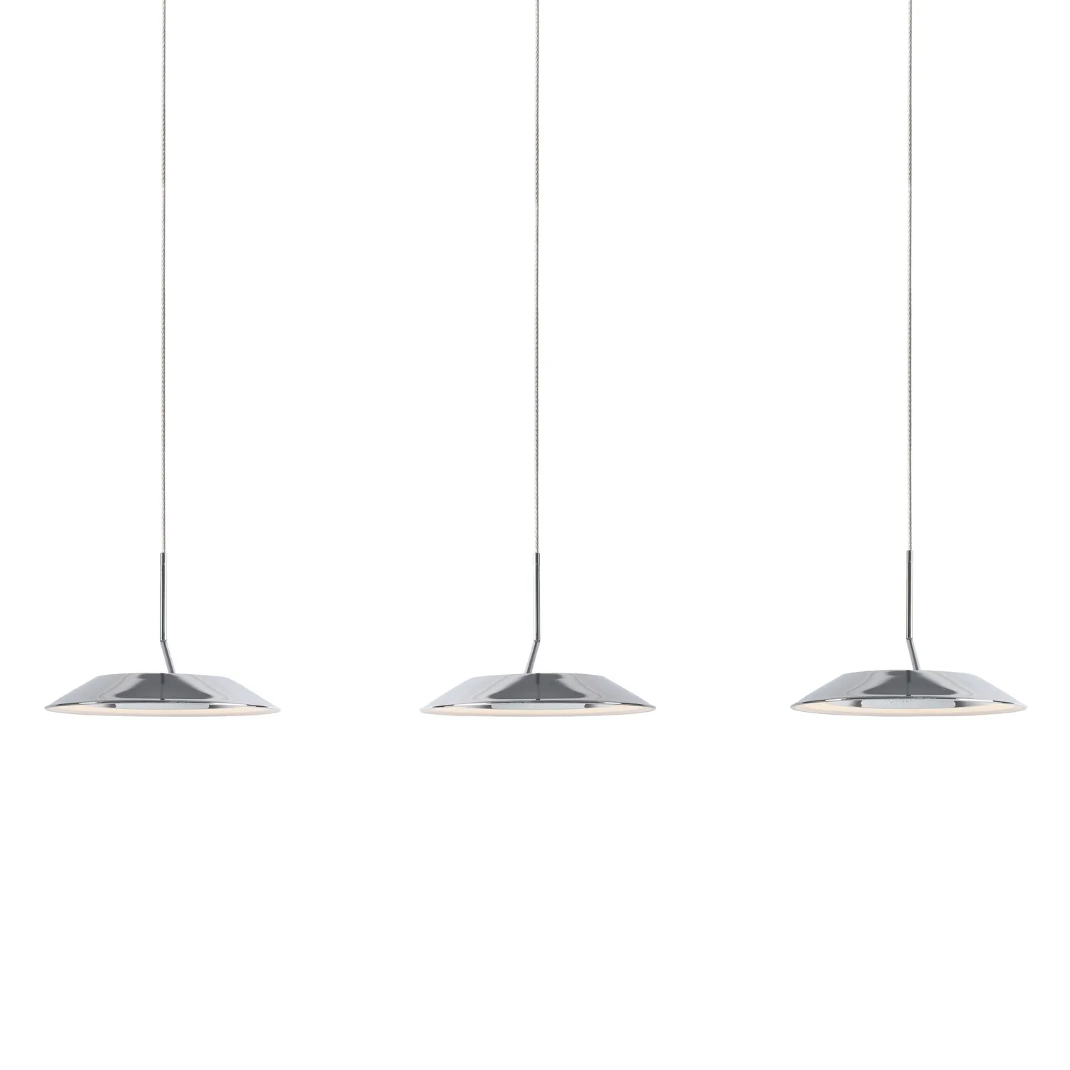 Royyo LED Pendant in Chrome