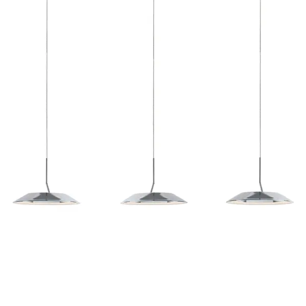 Royyo LED Pendant in Chrome