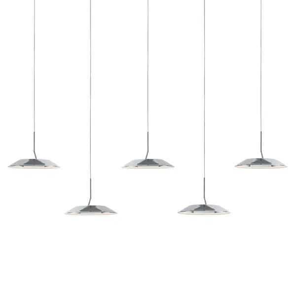 Royyo LED Pendant in Chrome