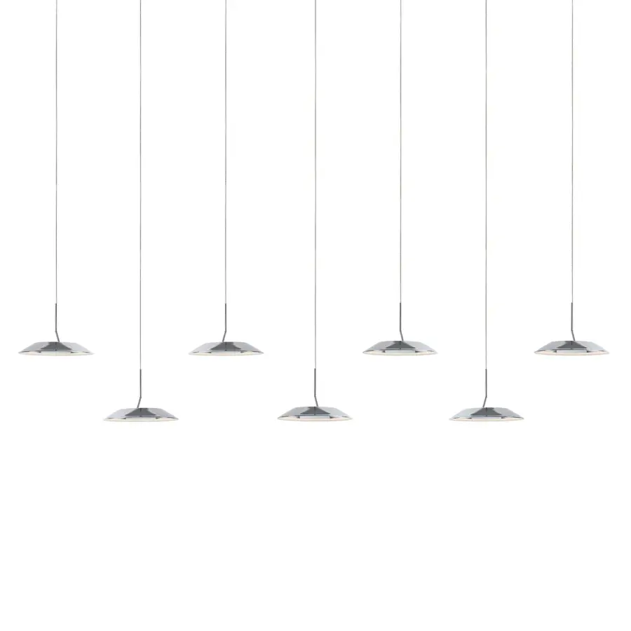 Royyo LED Pendant in Chrome
