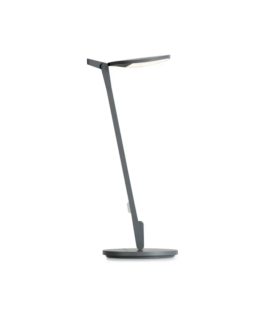 Splitty LED Desk Lamp in Matte Gray