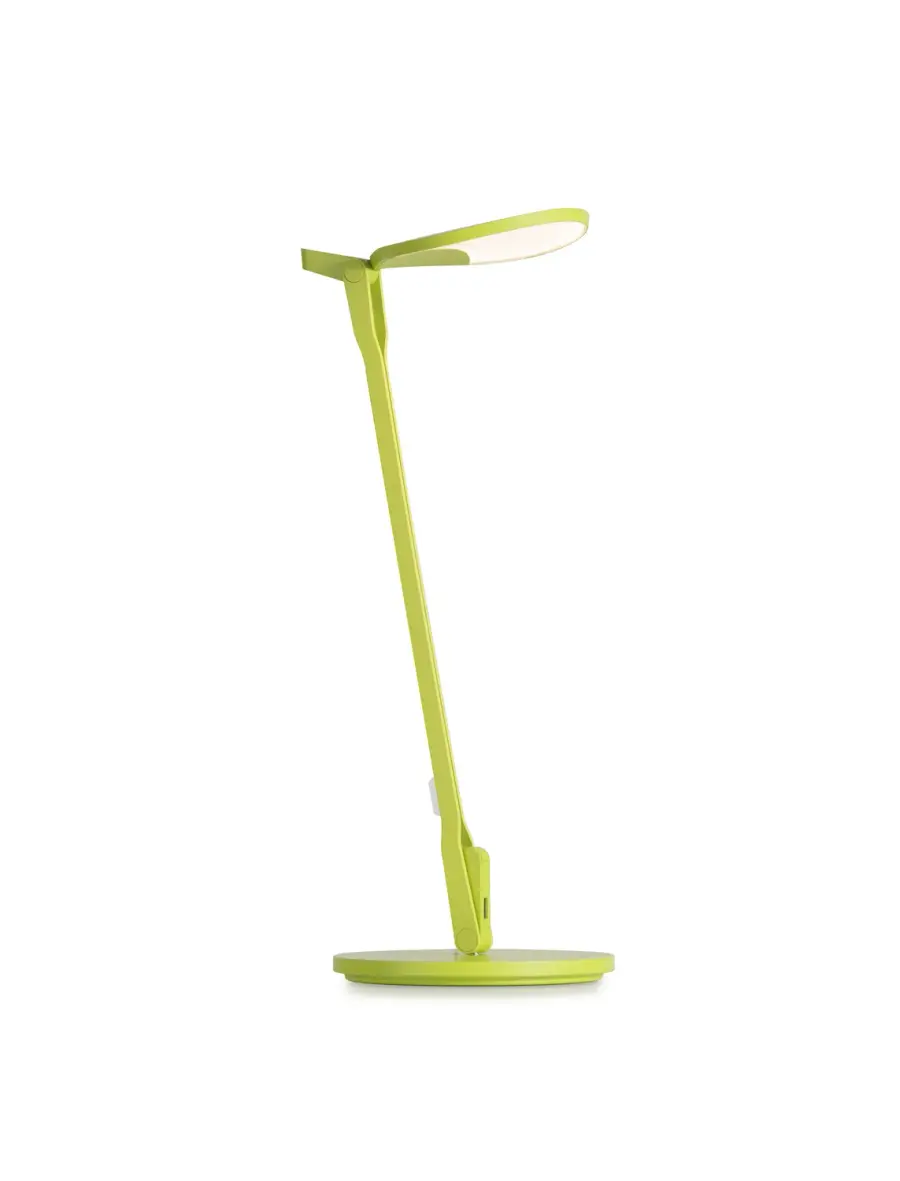 Splitty LED Desk Lamp in Matte Leaf Green