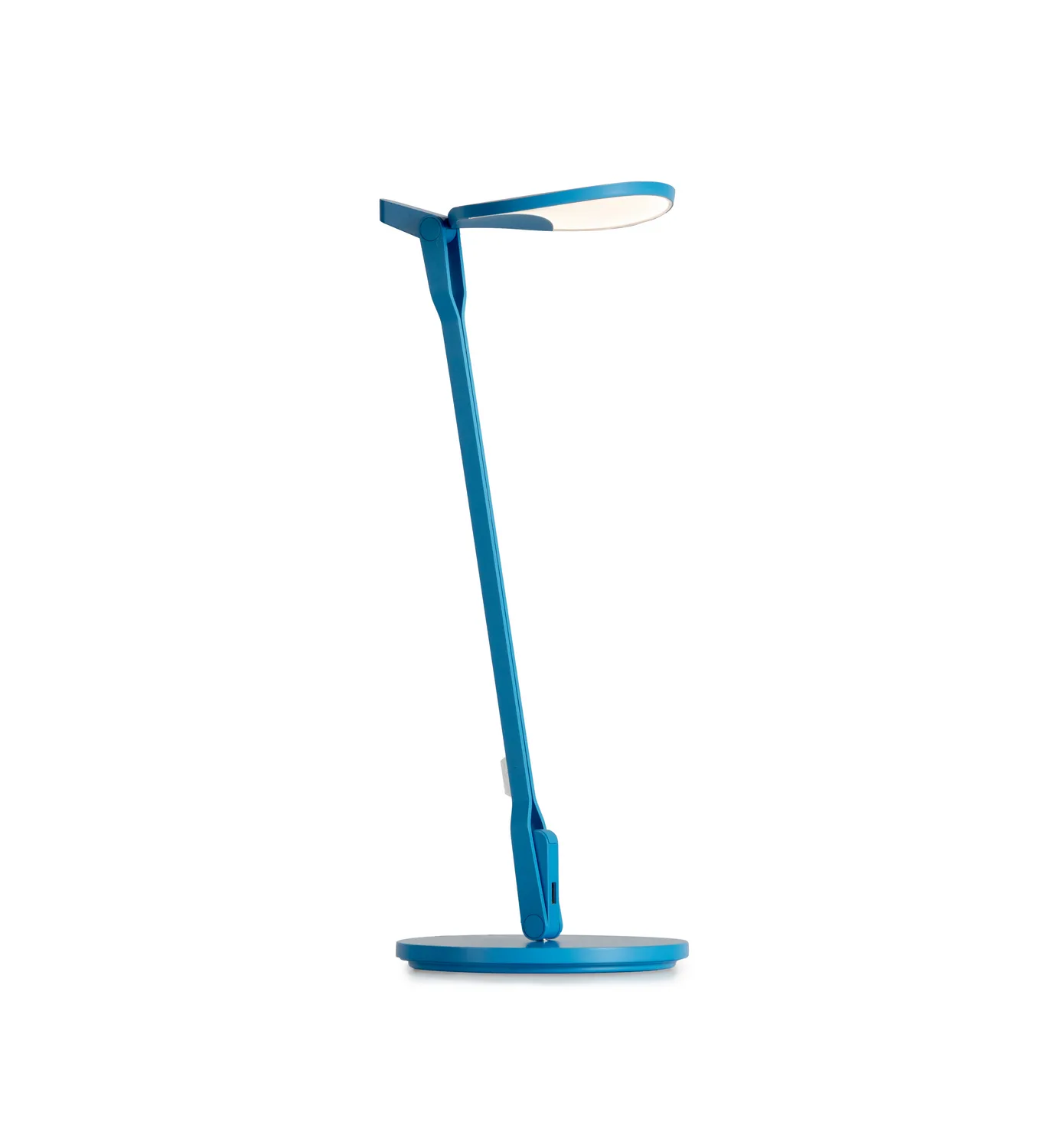 Splitty LED Desk Lamp in Matte Pacific Blue